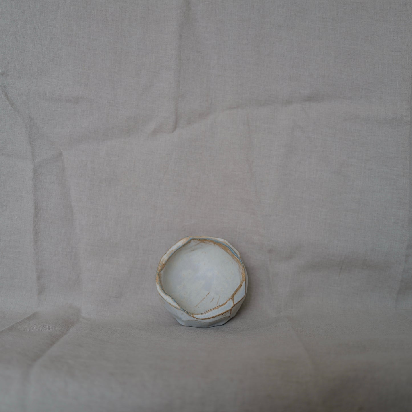 Matt Faceted Bowl III