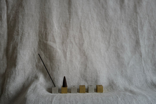 Brass Cube Incense Holder