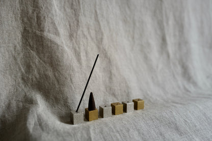 Brass Cube Incense Holder