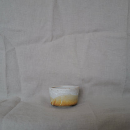 Yellow & White Bowl I