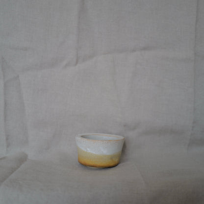 Yellow & White Bowl I