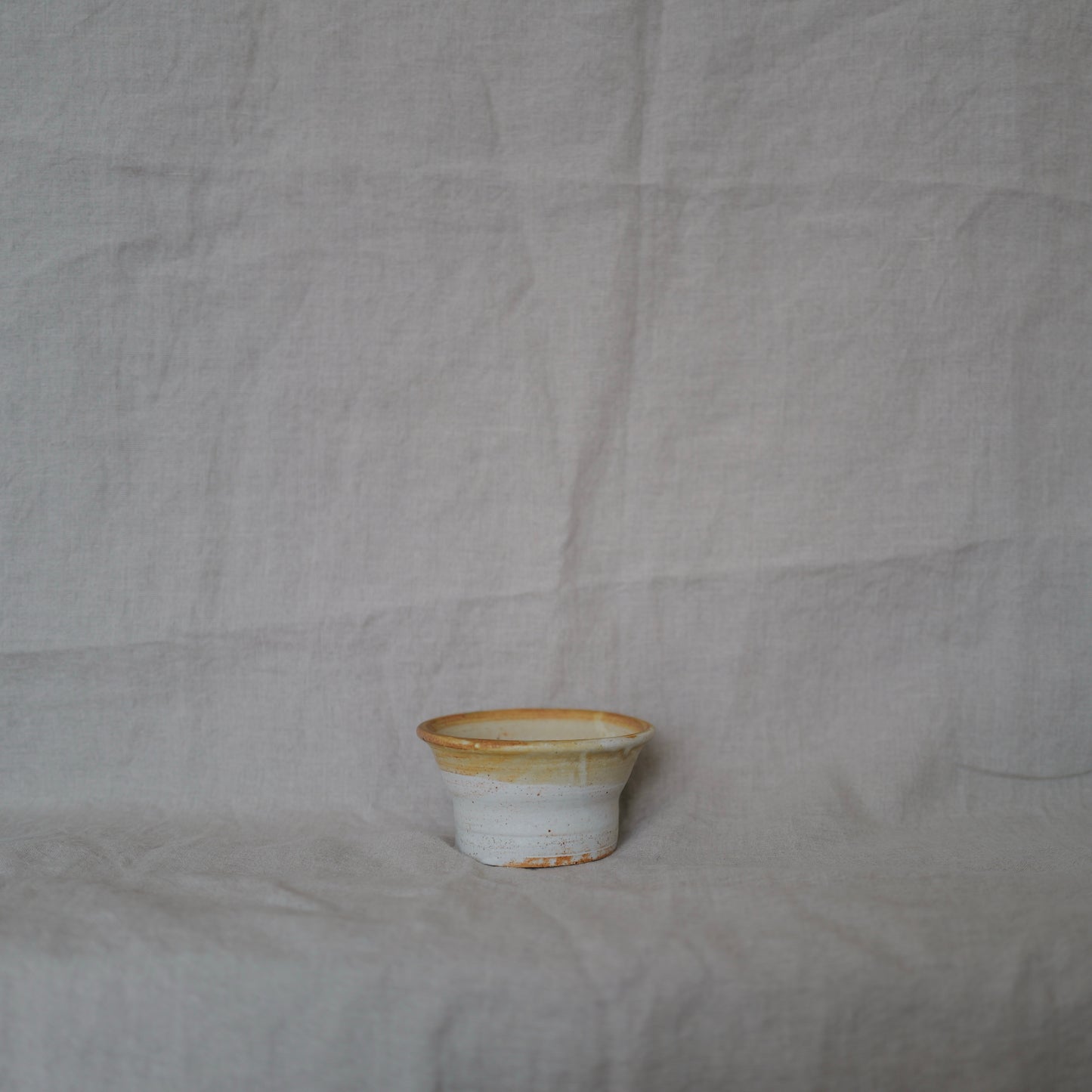 Yellow & White Bowl II