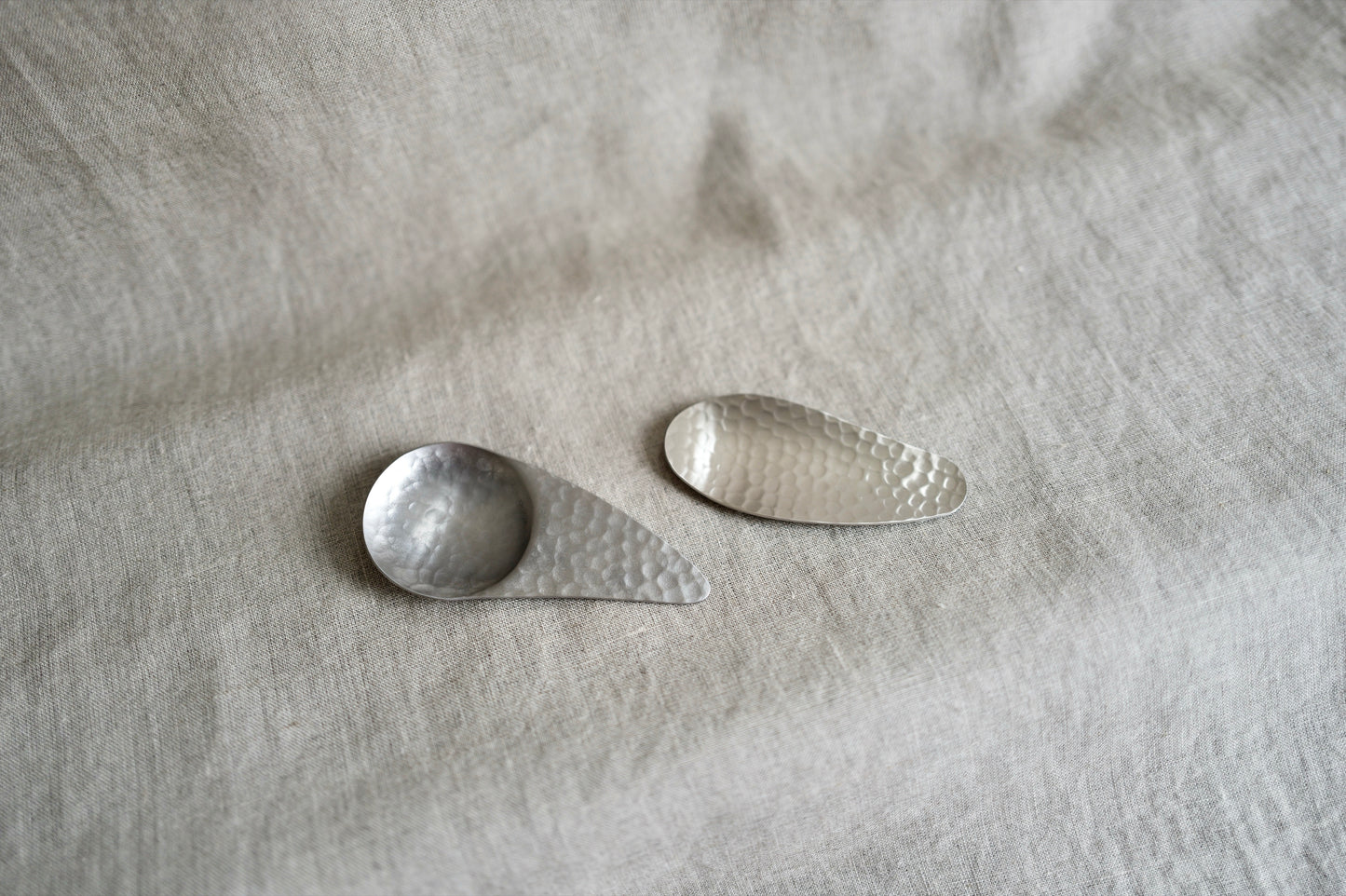 Kobo Aizawa Hammered Tea Scoop Spoon